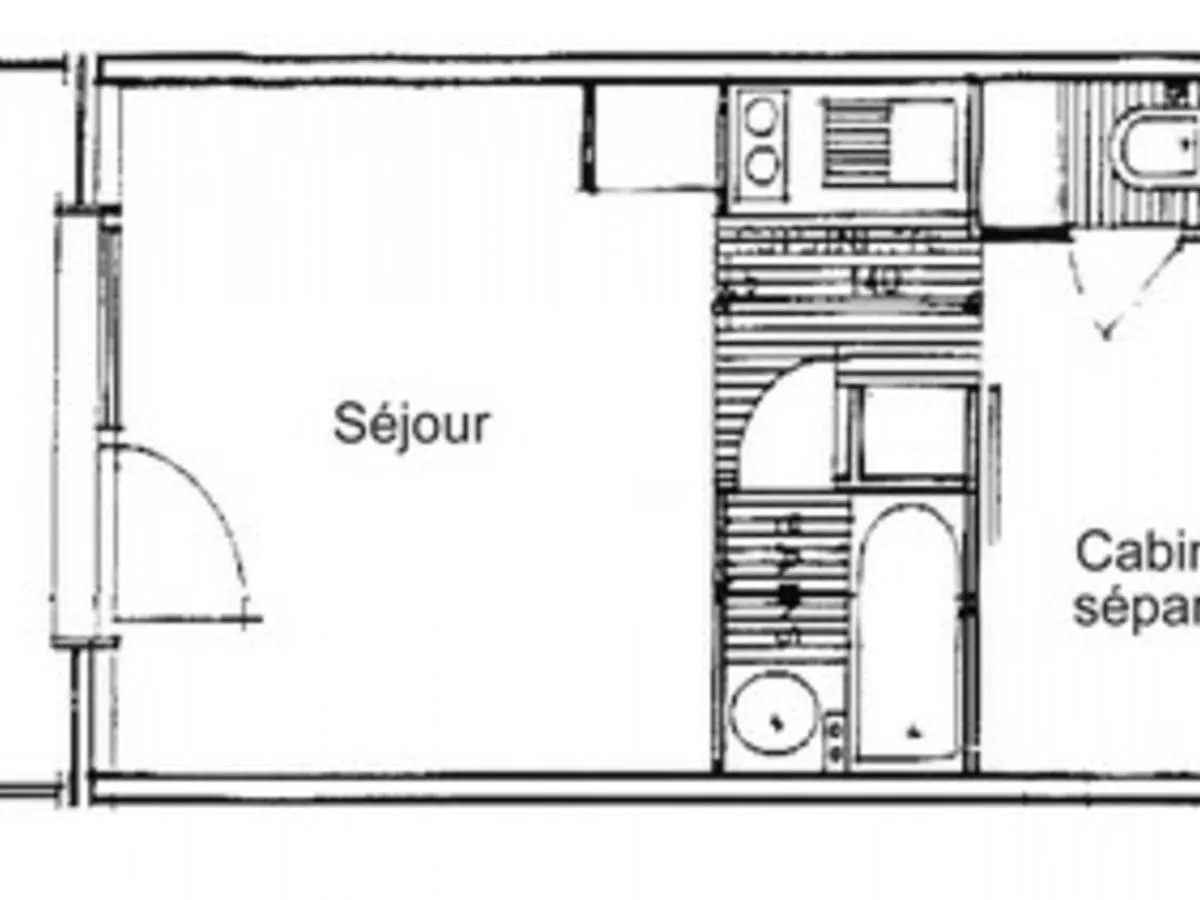 Apartment Studio Cabine Renove Aux Saisies - 4 Pers, Ensoleille, Animaux Toleres - Fr-1-293-2 Les Saisies